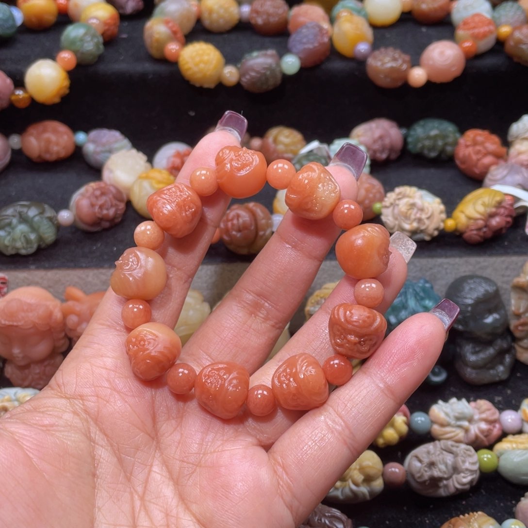 石英质玉手链未镶嵌