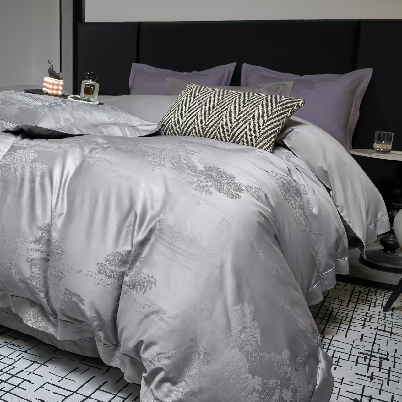 高端色值提花系列-清明上河图-全系列