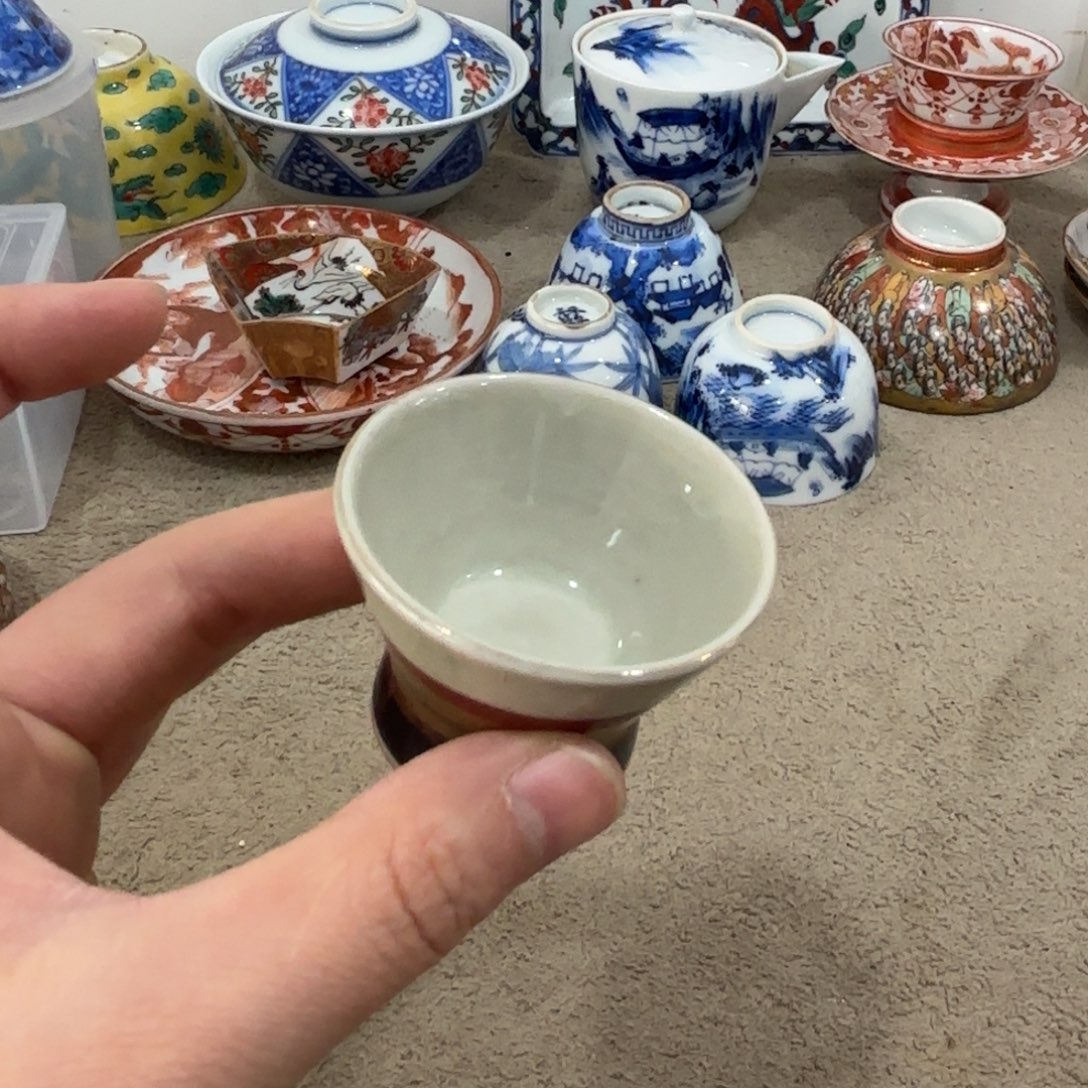 瓷片非常好看漂亮的物品 