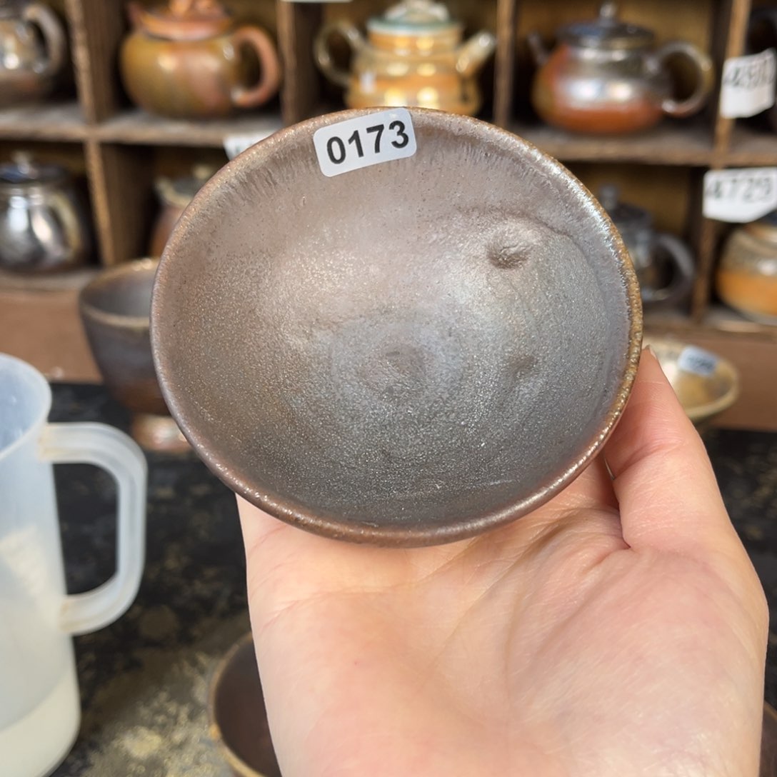 杯柴烧茶器主人杯杯微瑕