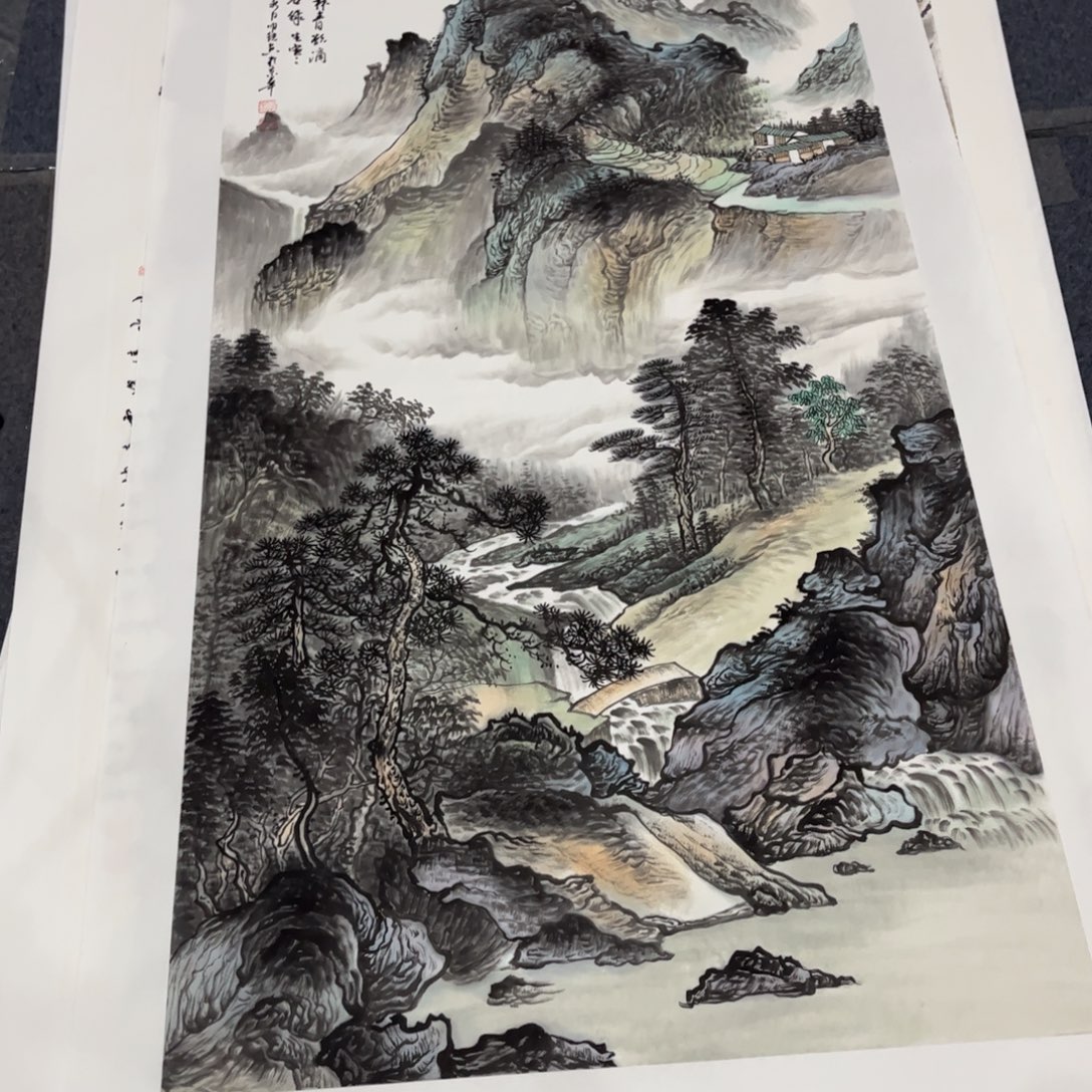 国画ZH精品国画单幅任发