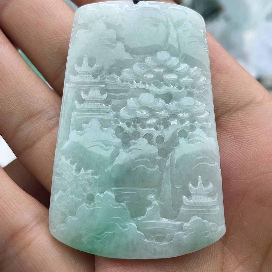 颈饰未镶嵌翡翠翡翠