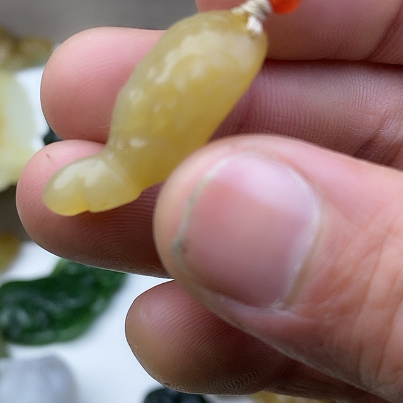 颈饰未镶嵌和田玉