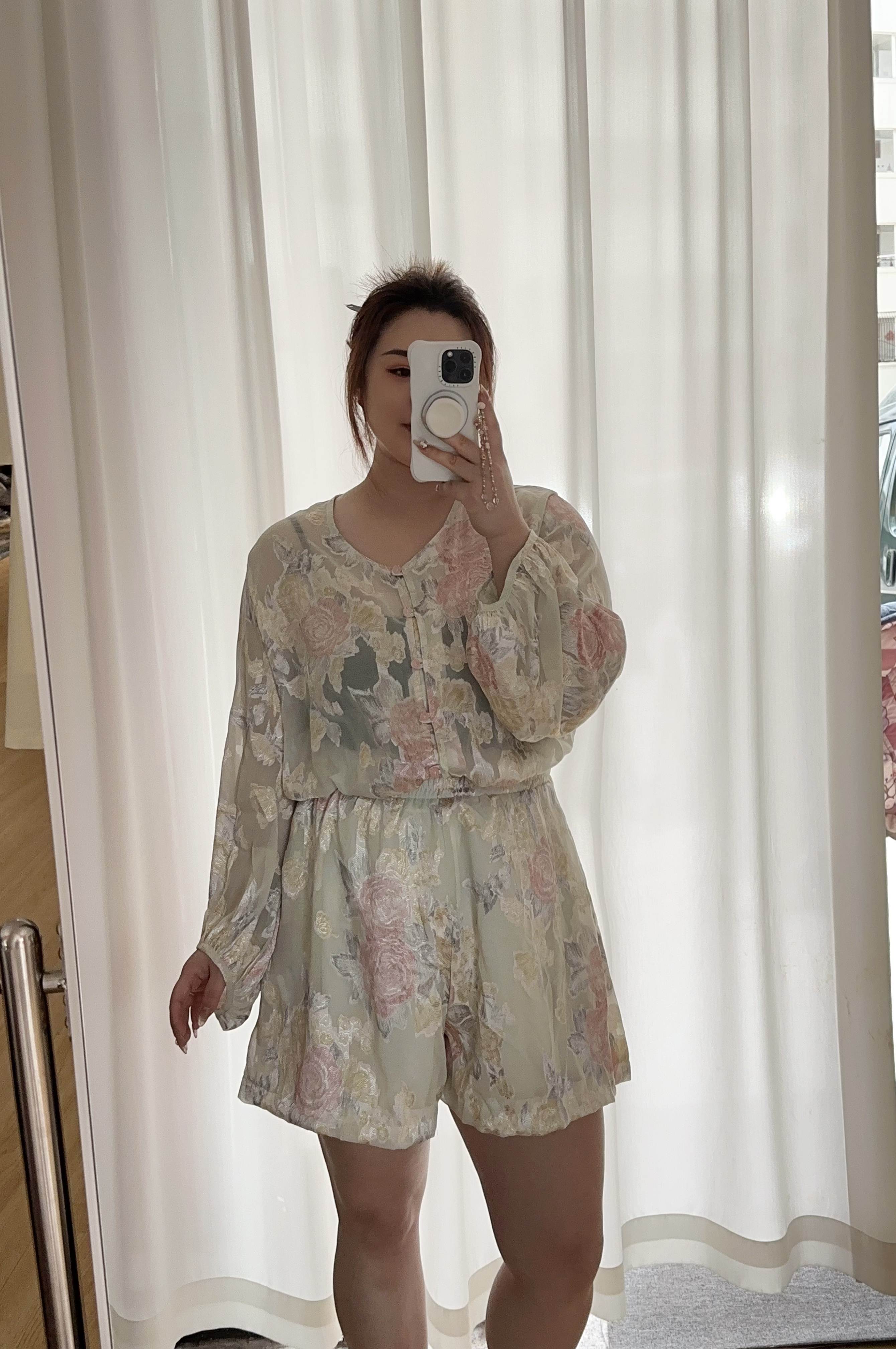 大码国风套装显瘦高级