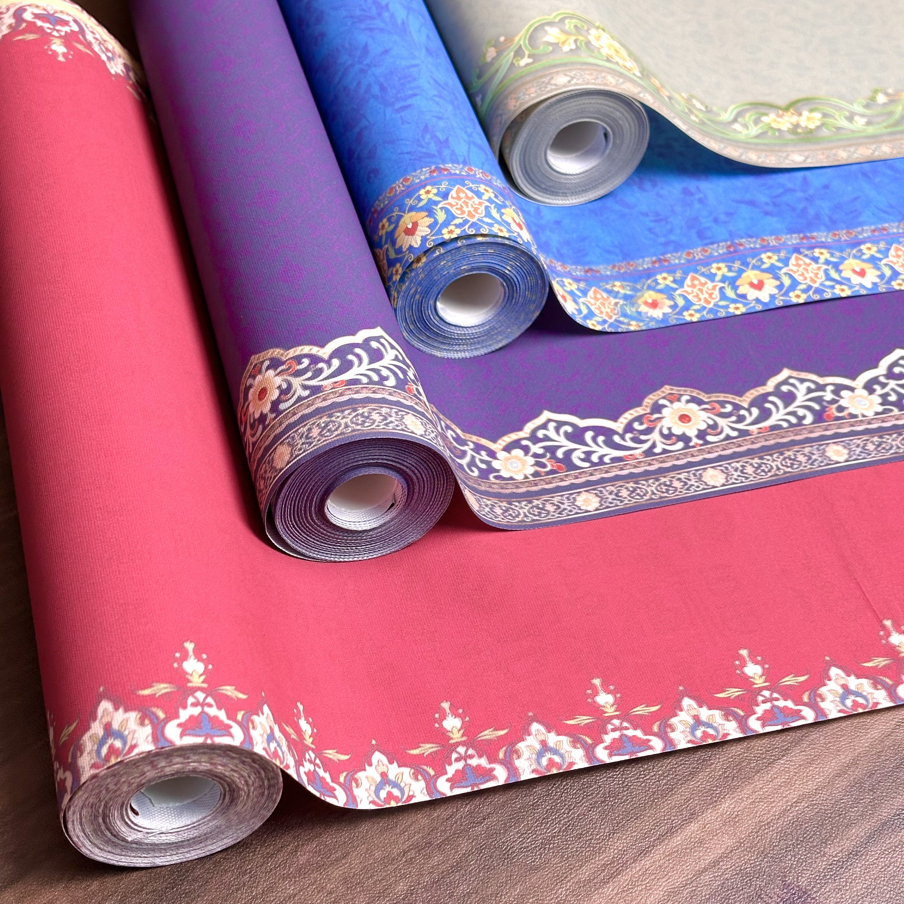 【锦纹四色】绢布不洇墨书写细腻流畅