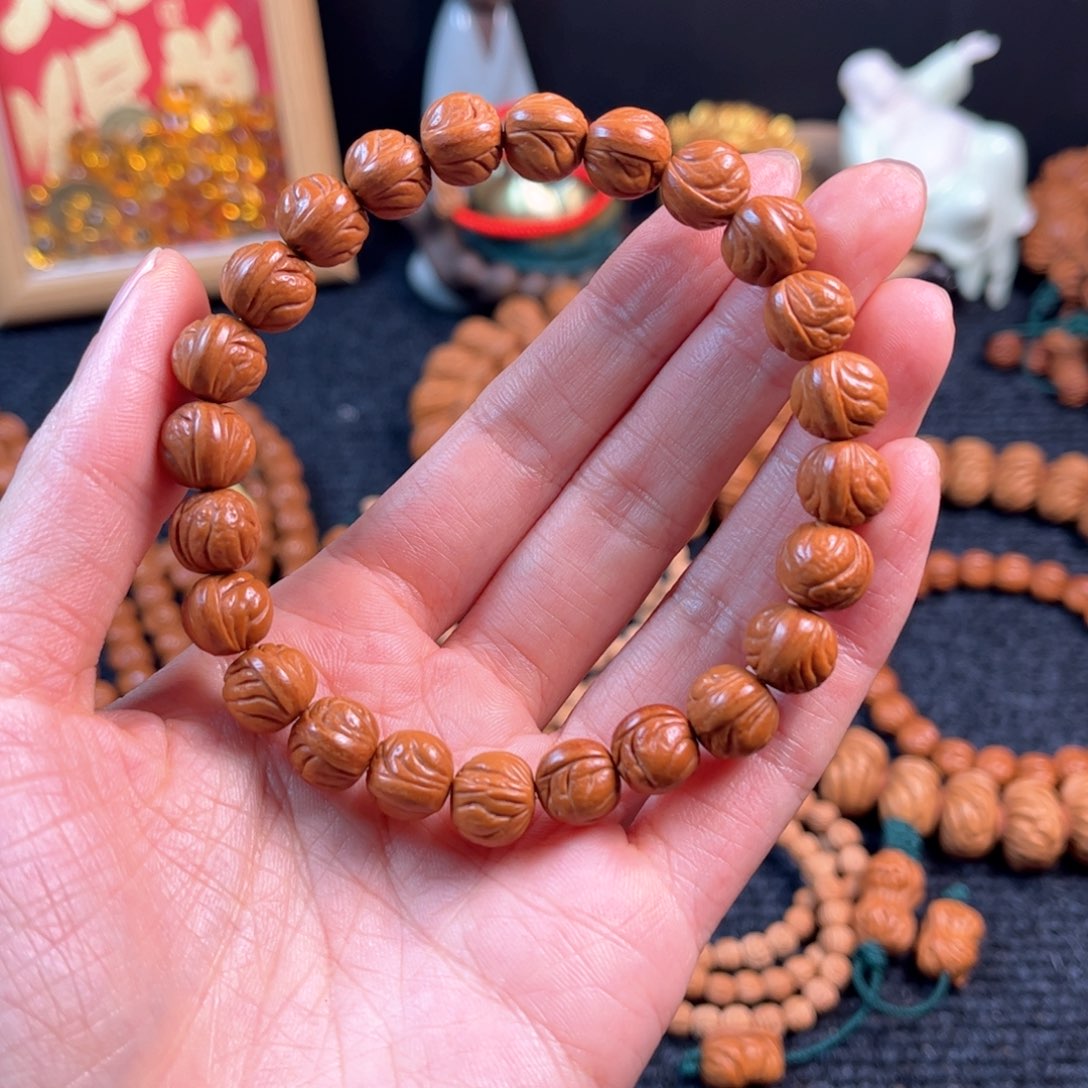 文玩核桃手串C4桃核手串