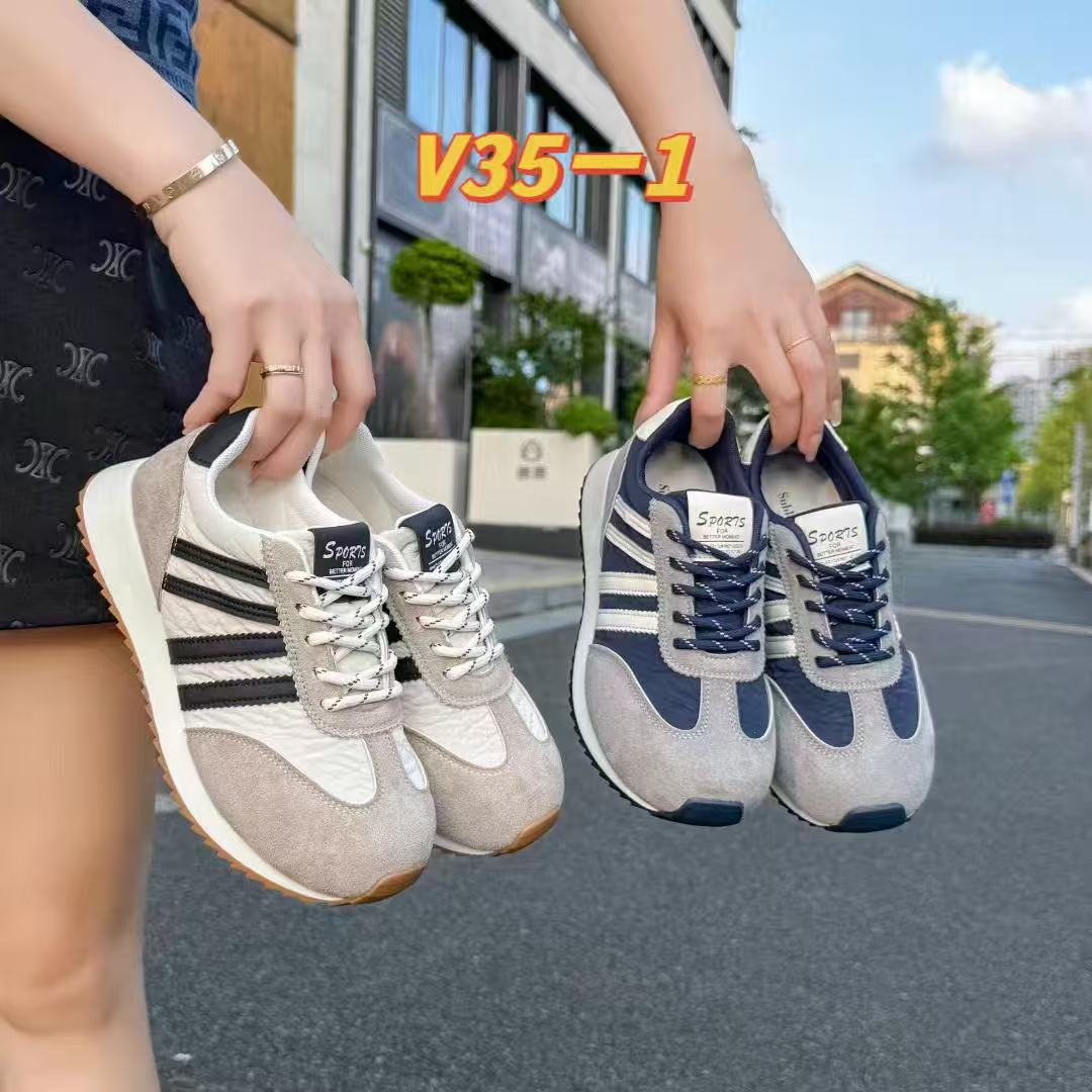 女子休闲单鞋v35-1防滑强化避震缓冲