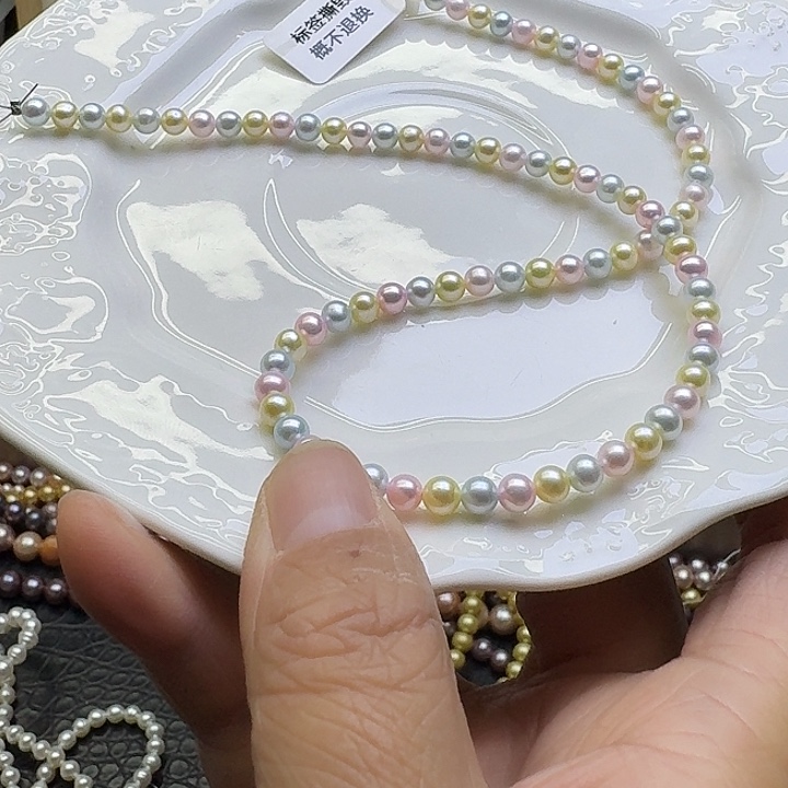 耳饰淡水珍珠合金