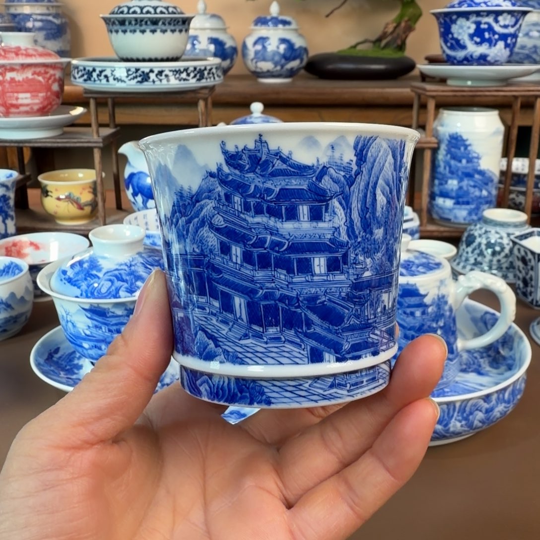 景德镇陶瓷手工手绘