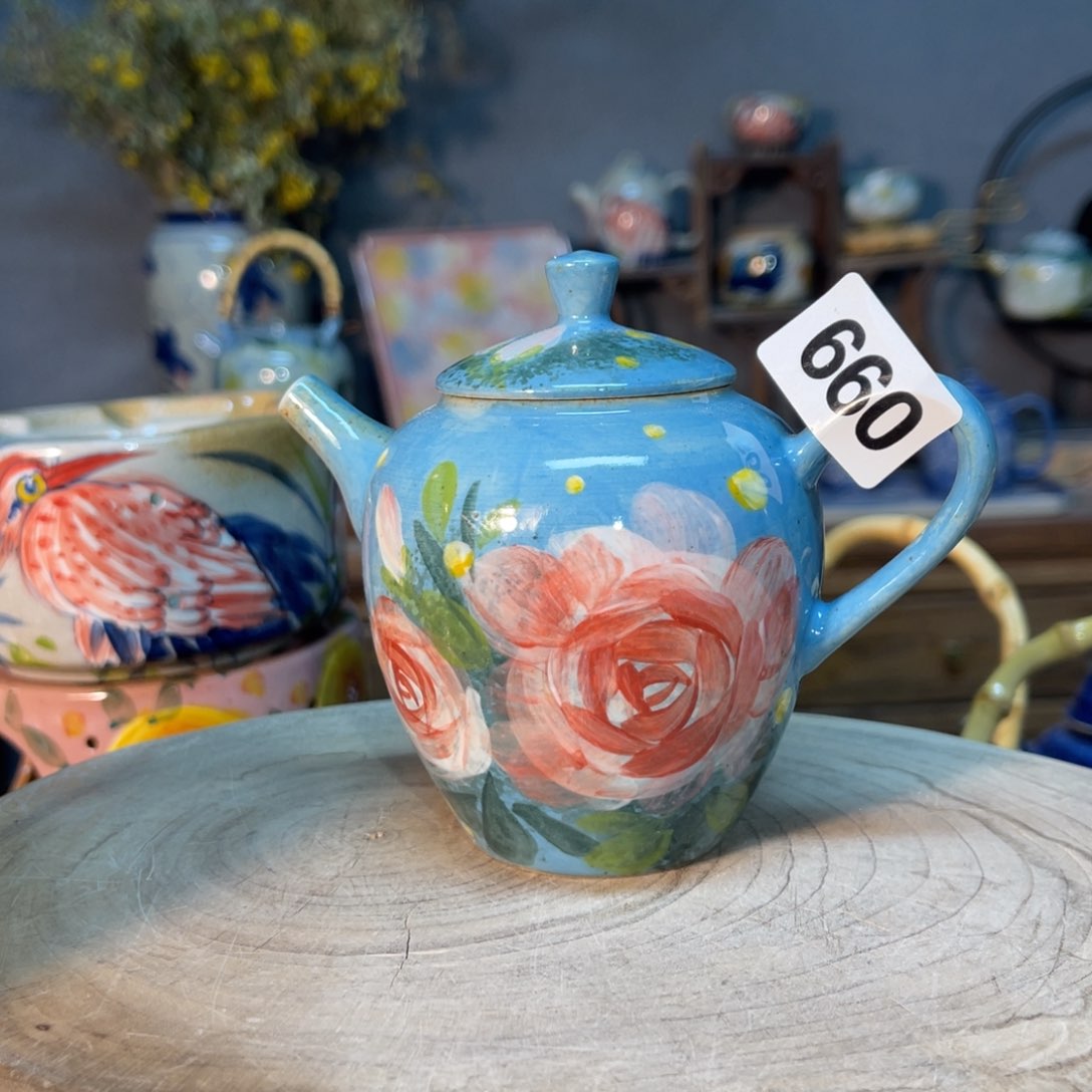 杯素浅陶瓷手工手绘