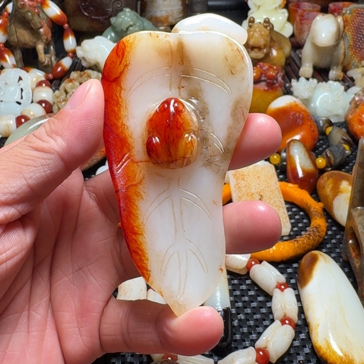 和田玉未镶嵌挂件侠*