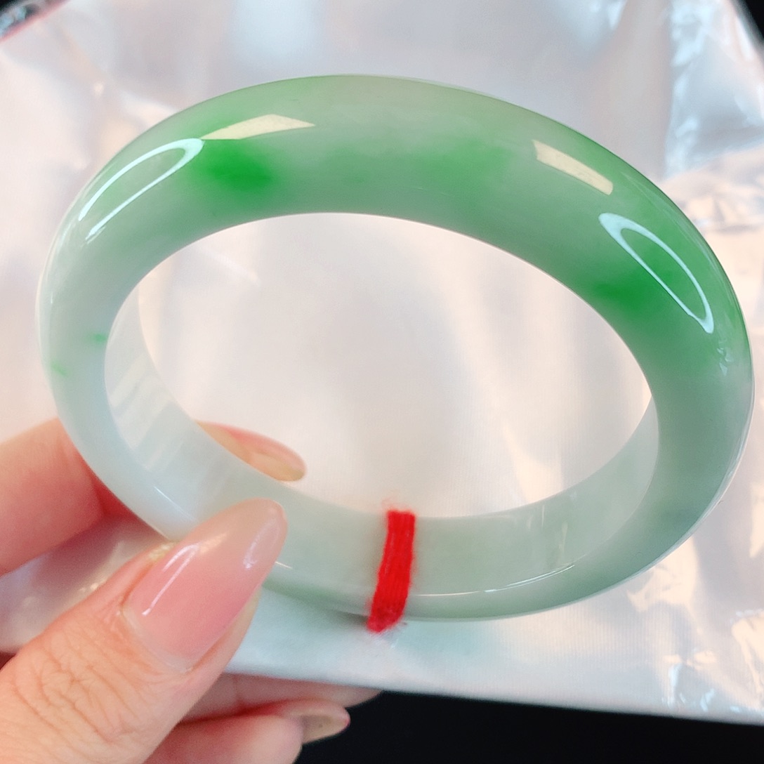 翡翠手镯未镶嵌1012翡翠