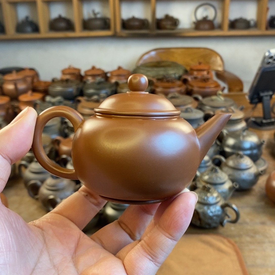 ℒ***꫟水平壶110cc坭兴陶茶壶