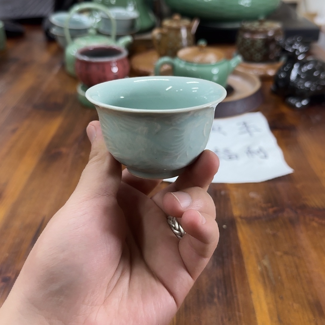 小仲青瓷茶器微瑕7241