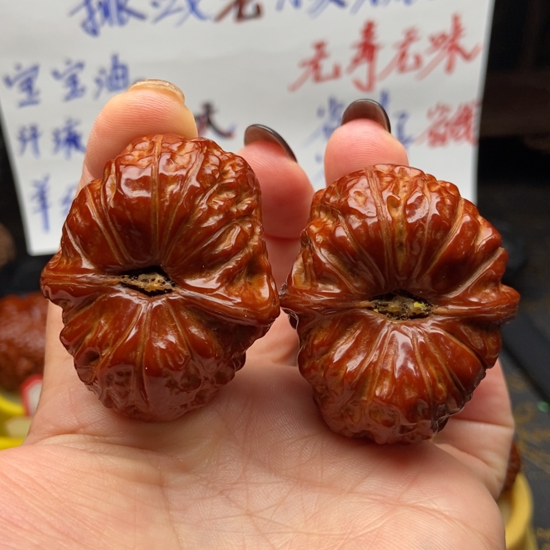 吊坠文玩核桃南瓜墩48尺