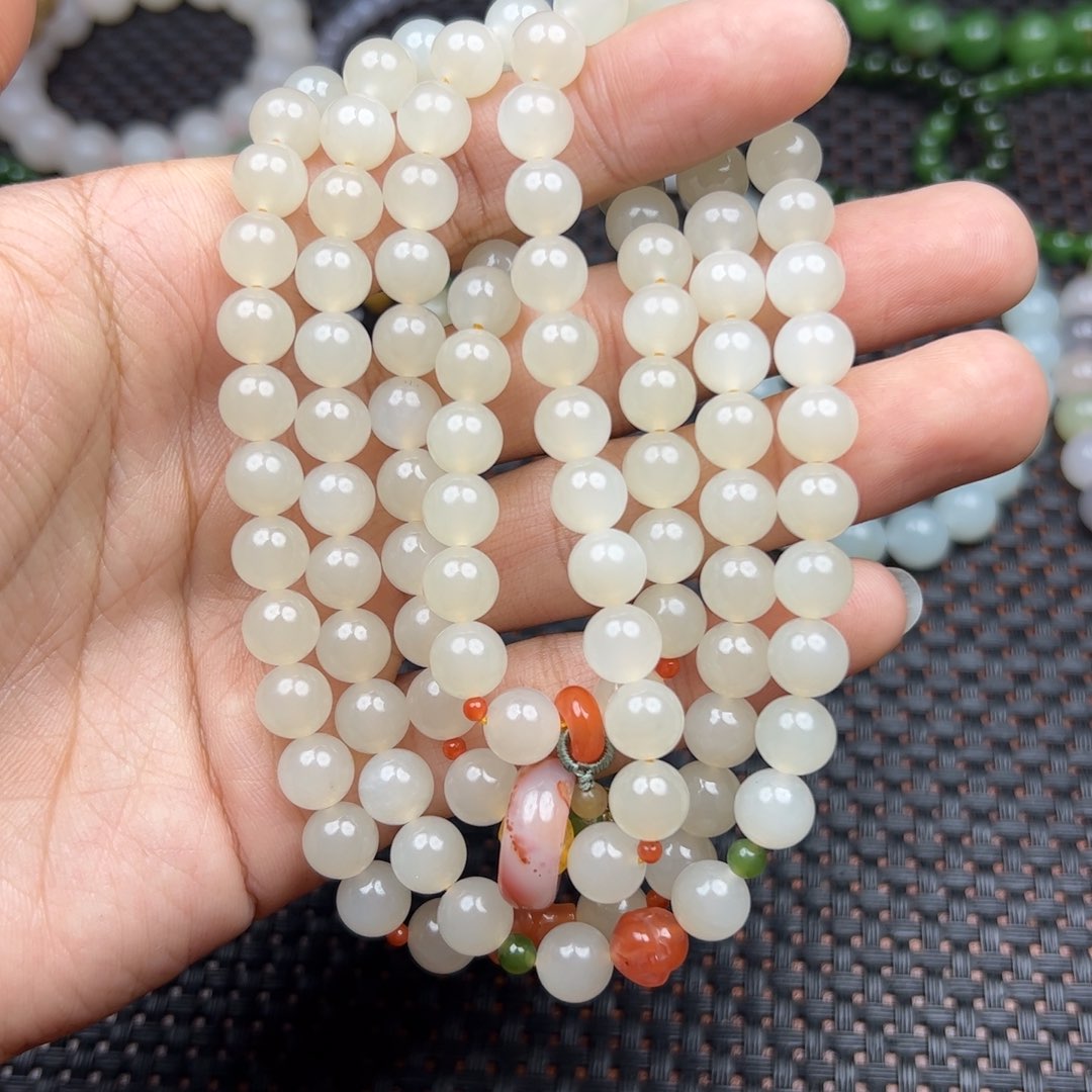 和田玉手链未镶嵌项链