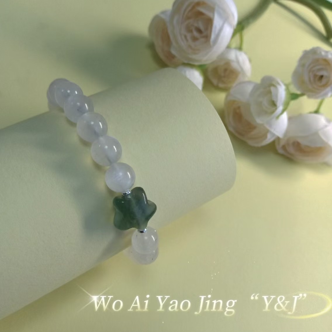 【我爱妖晶Y&J】设计款蓝月光石清新单圈