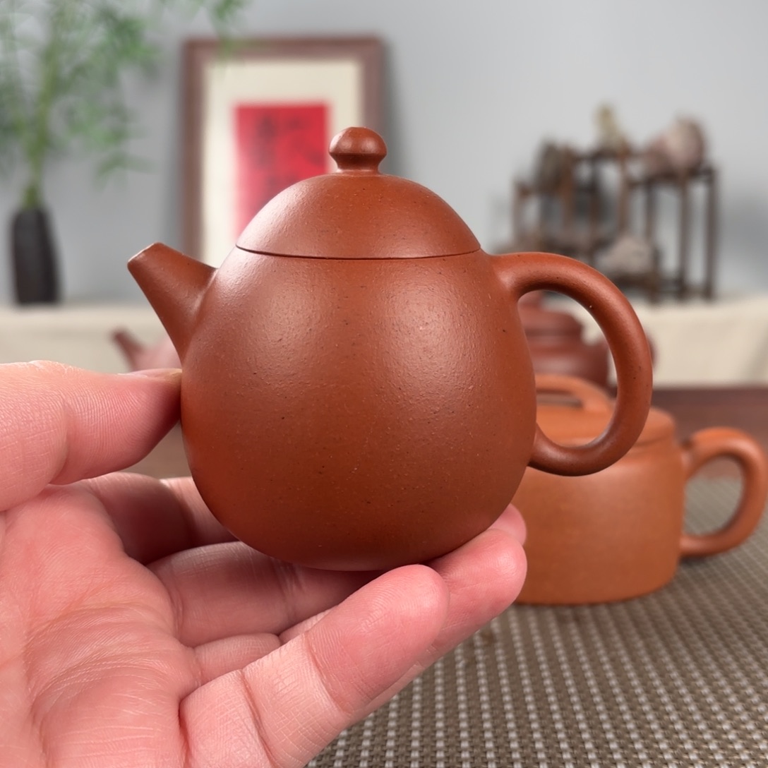 紫砂茶壶海**友微瑕黄龙山原矿紫砂壶