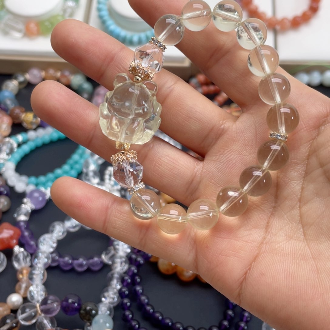 水晶手链未镶嵌水晶手链