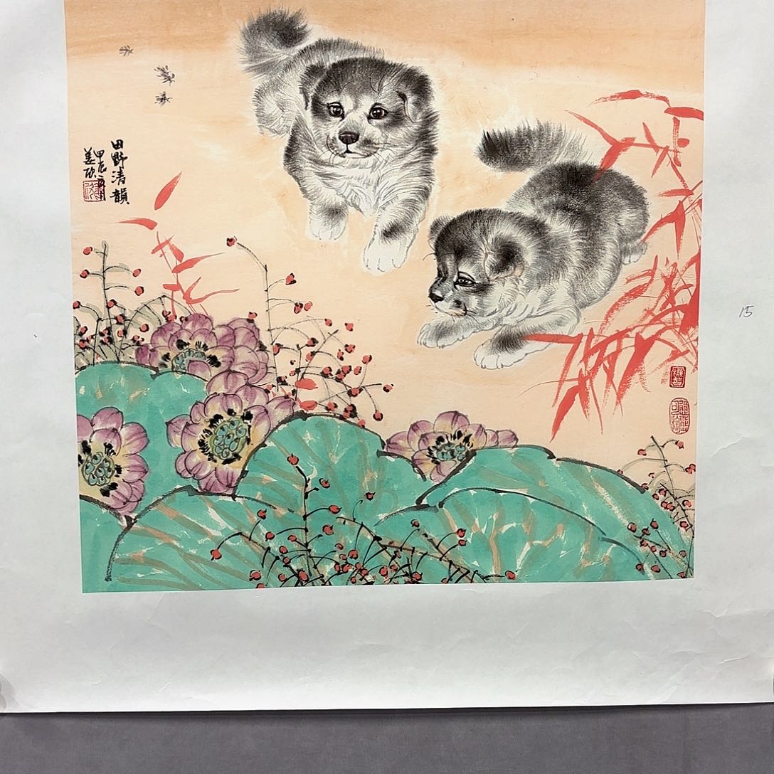 国画国画纯手绘作品请放心去藏