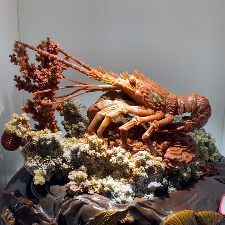 未镶嵌蛇纹石玉（覆膜）珠宝奇石