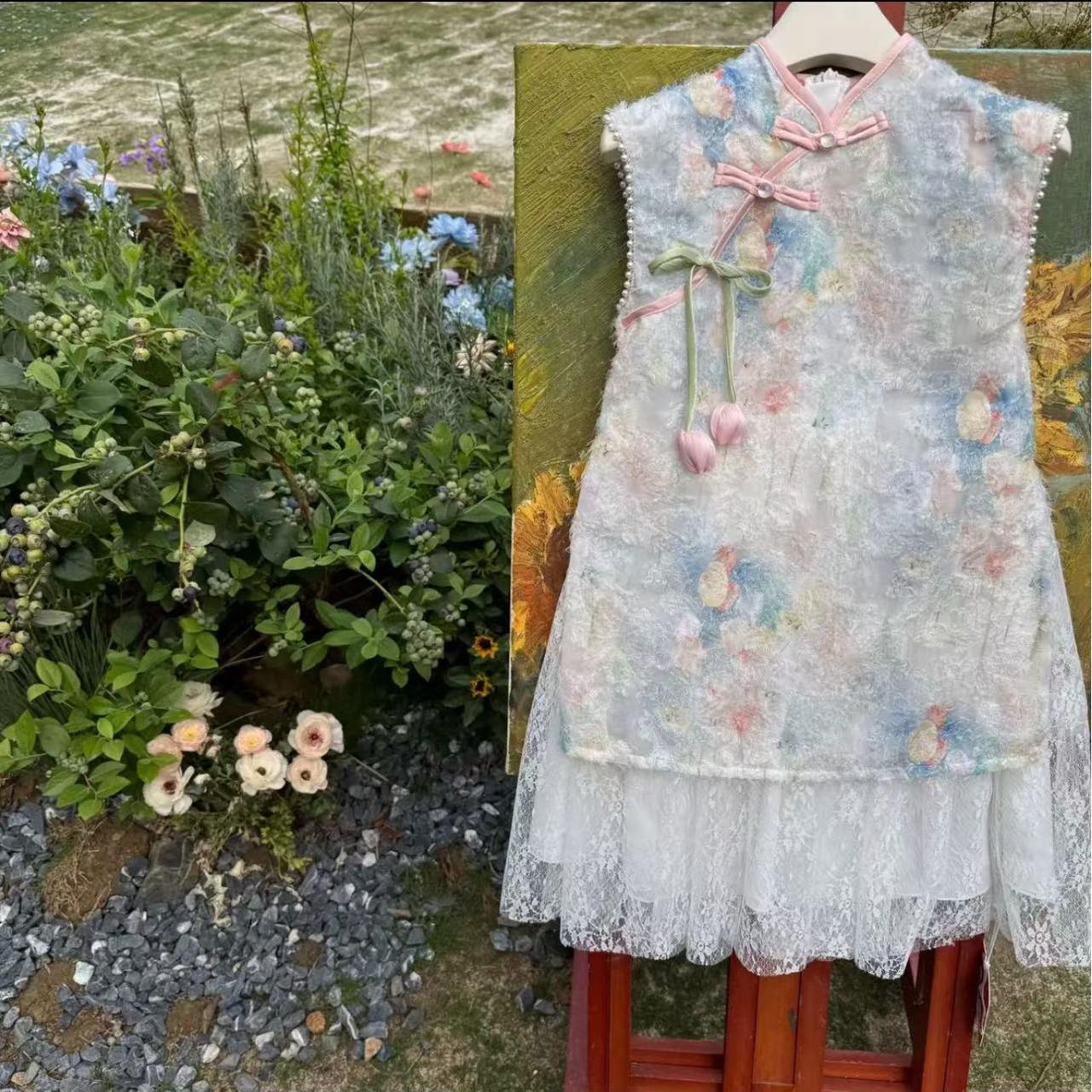 秄汐品牌女童高货汉服旗袍【25X200】