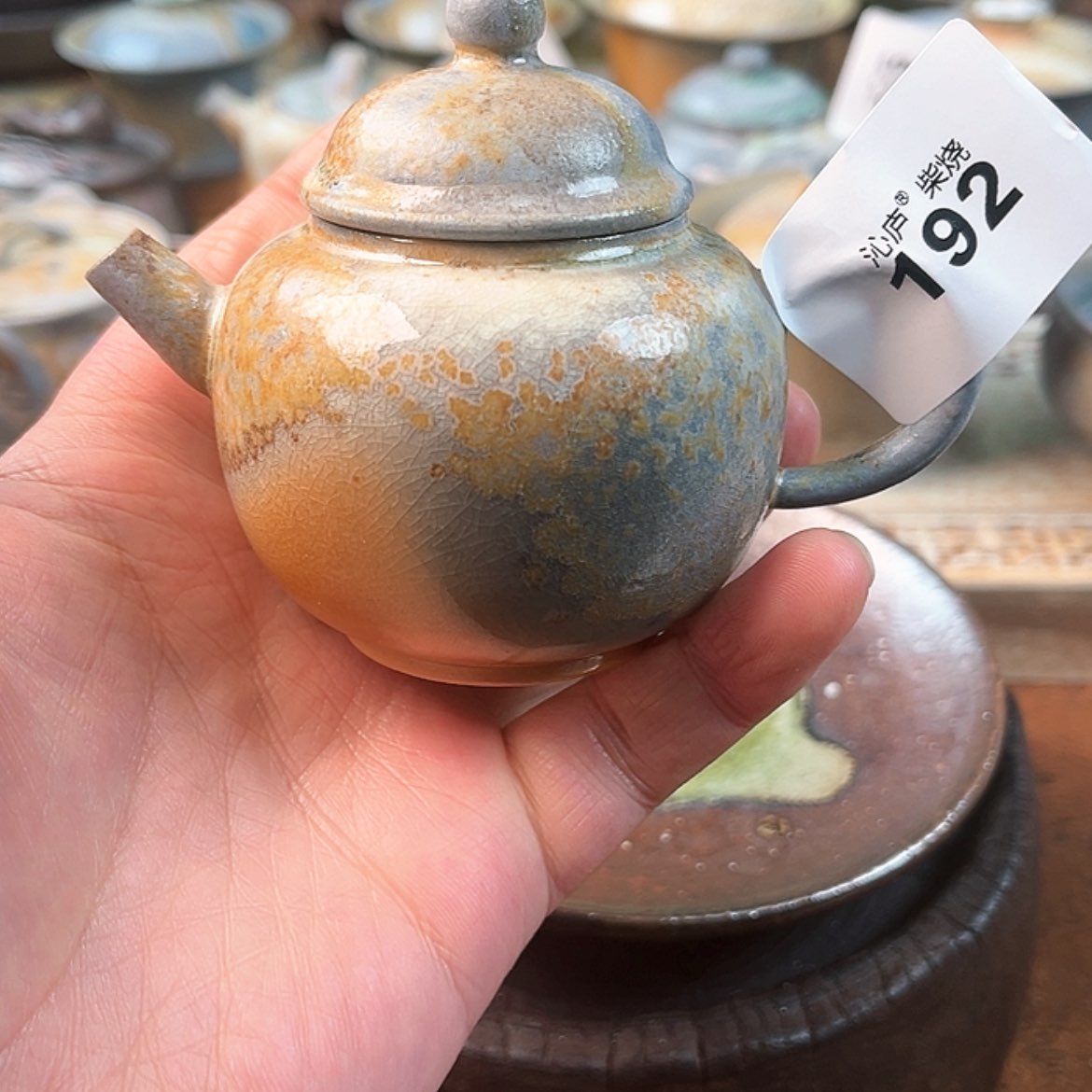 【闪购商品】沁庐柴窑古法柴烧手工茶具