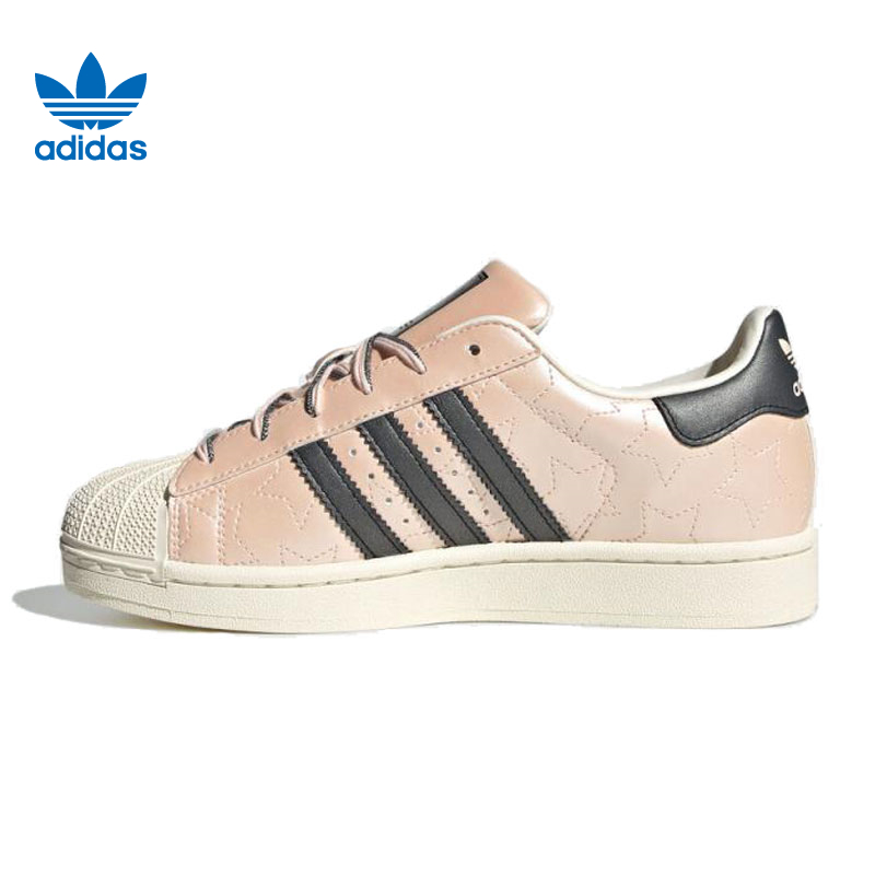adidas阿迪达斯【环*】三叶草女鞋SUPERSTAR运动鞋休闲鞋JR6985