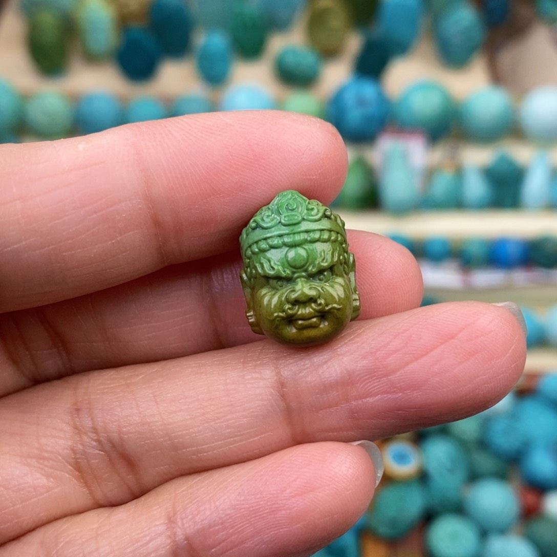 绿松石珠宝奇石未镶嵌