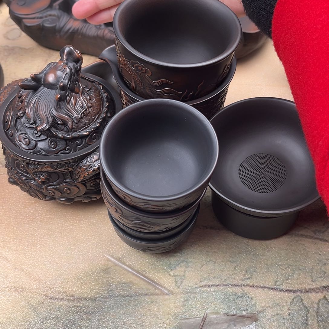 壶文*云南紫陶茶壶茶壶