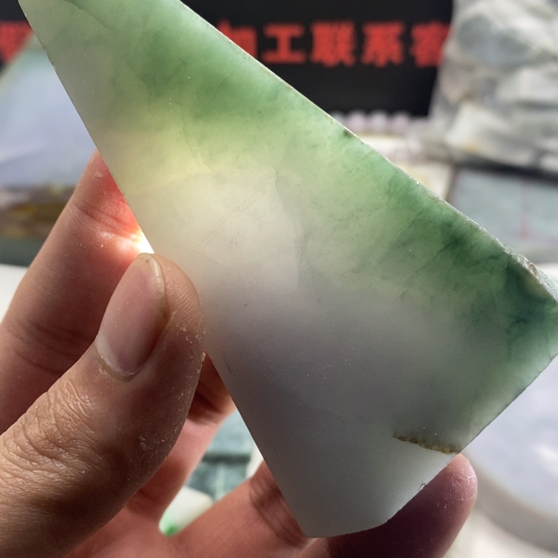 翡翠散珠天然缅甸翡翠a货81