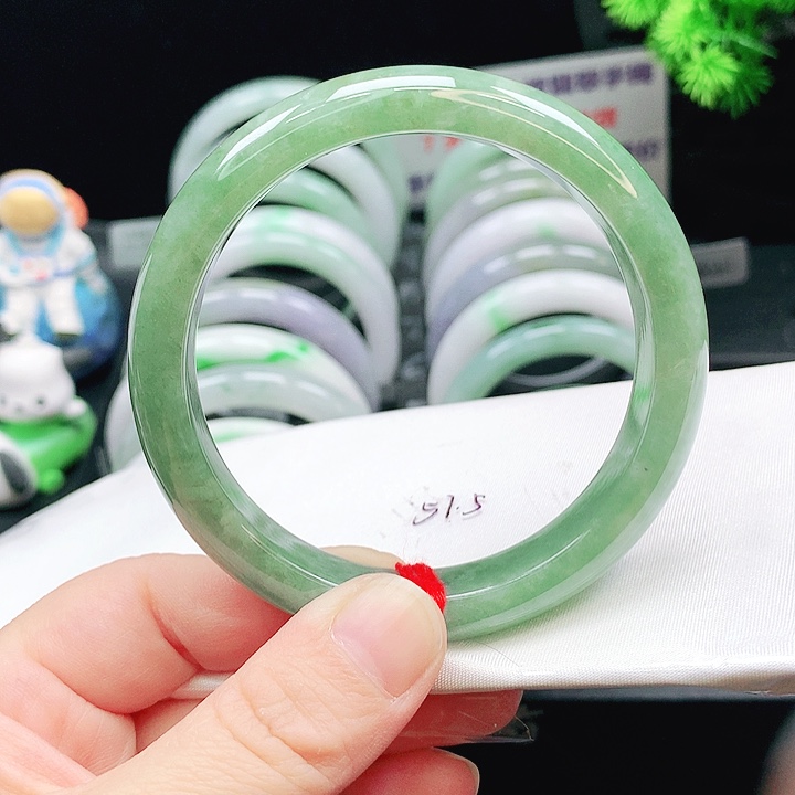 翡翠未镶嵌手镯414