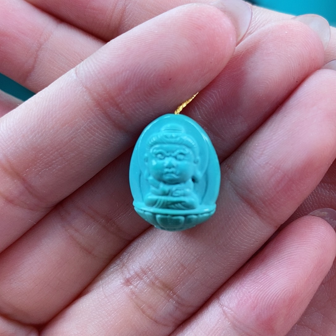 未镶嵌绿松石珠宝奇石