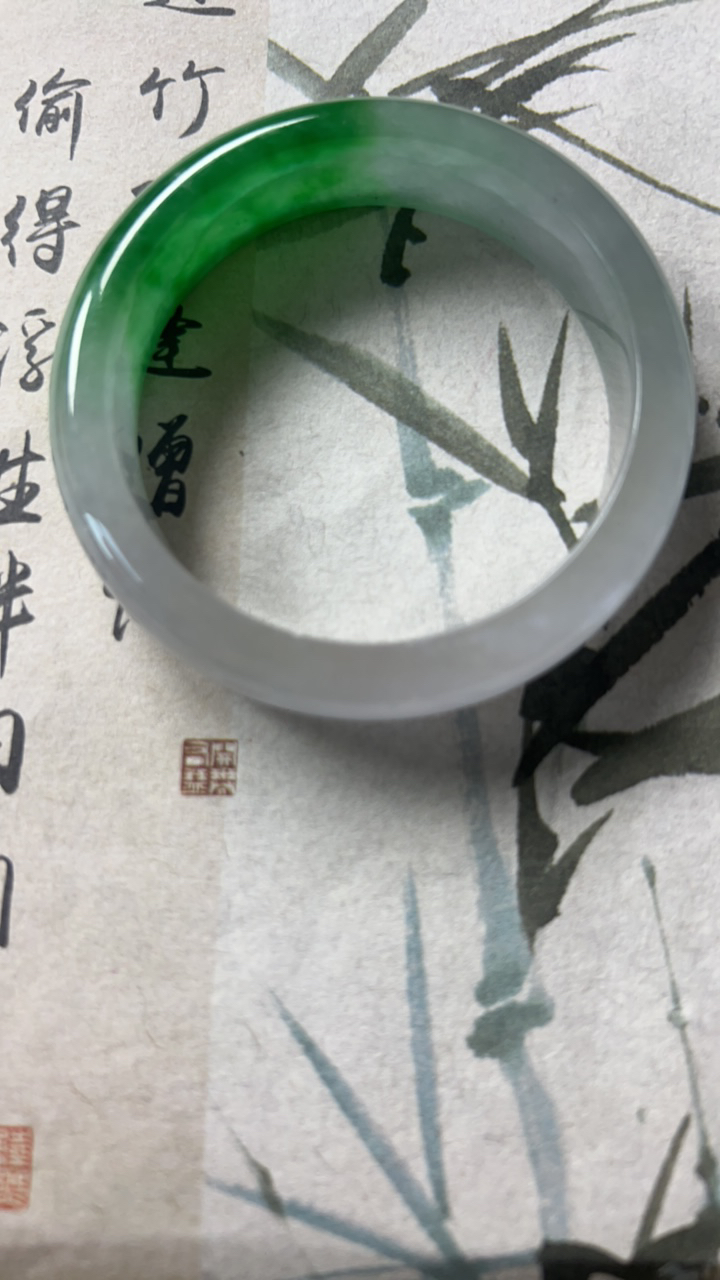 W1716➕五五缅甸翡翠手镯