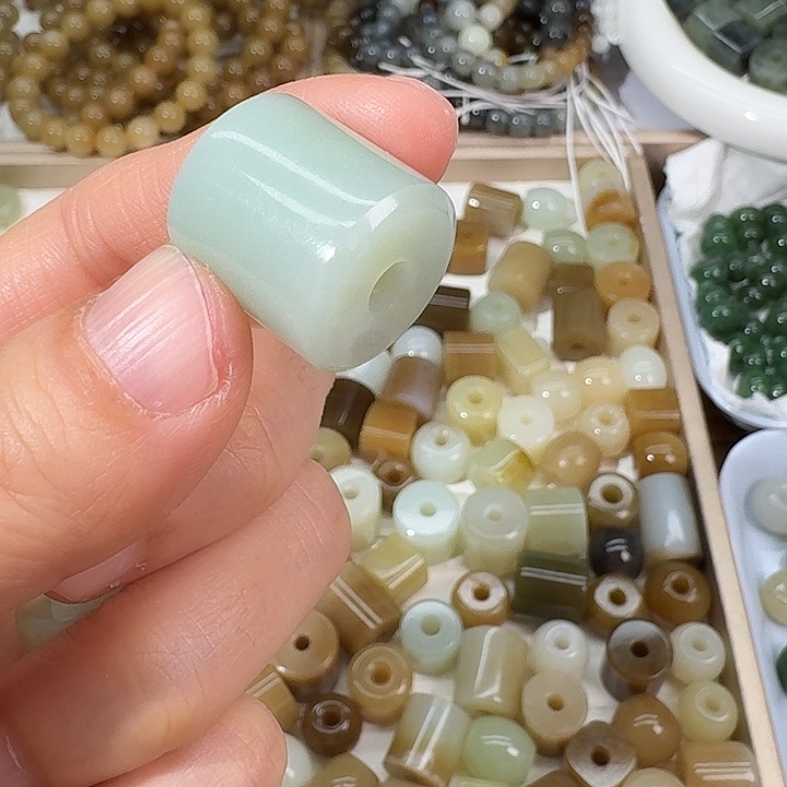 和田玉未镶嵌戒指21