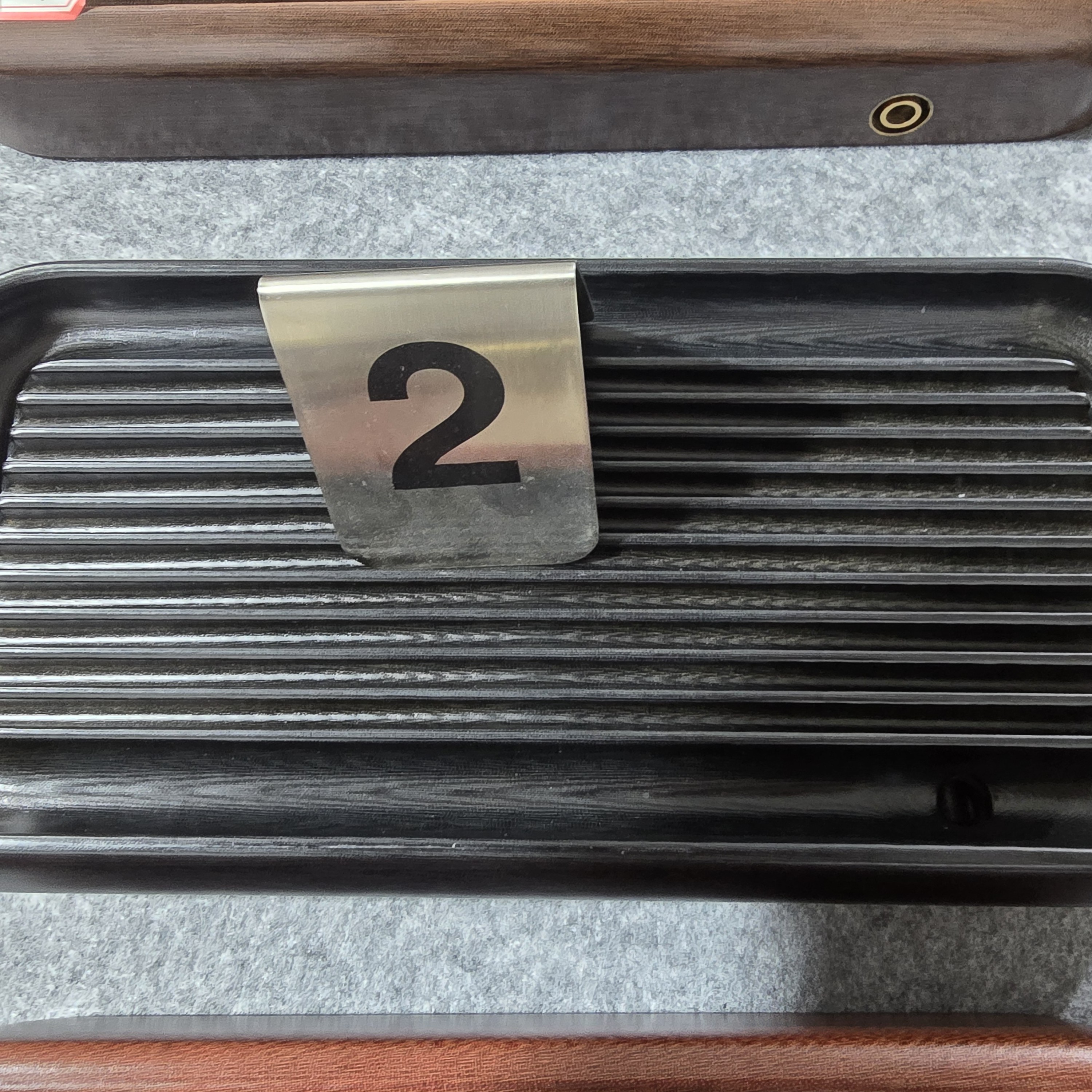 博观33×16×5黑色电木茶盘小型排水整块家用客厅办公室茶台