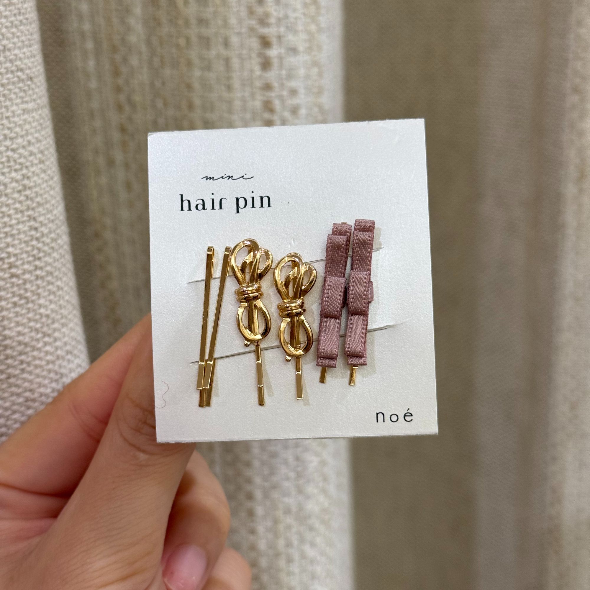 【妞妞同款】日系设计款发夹6件套