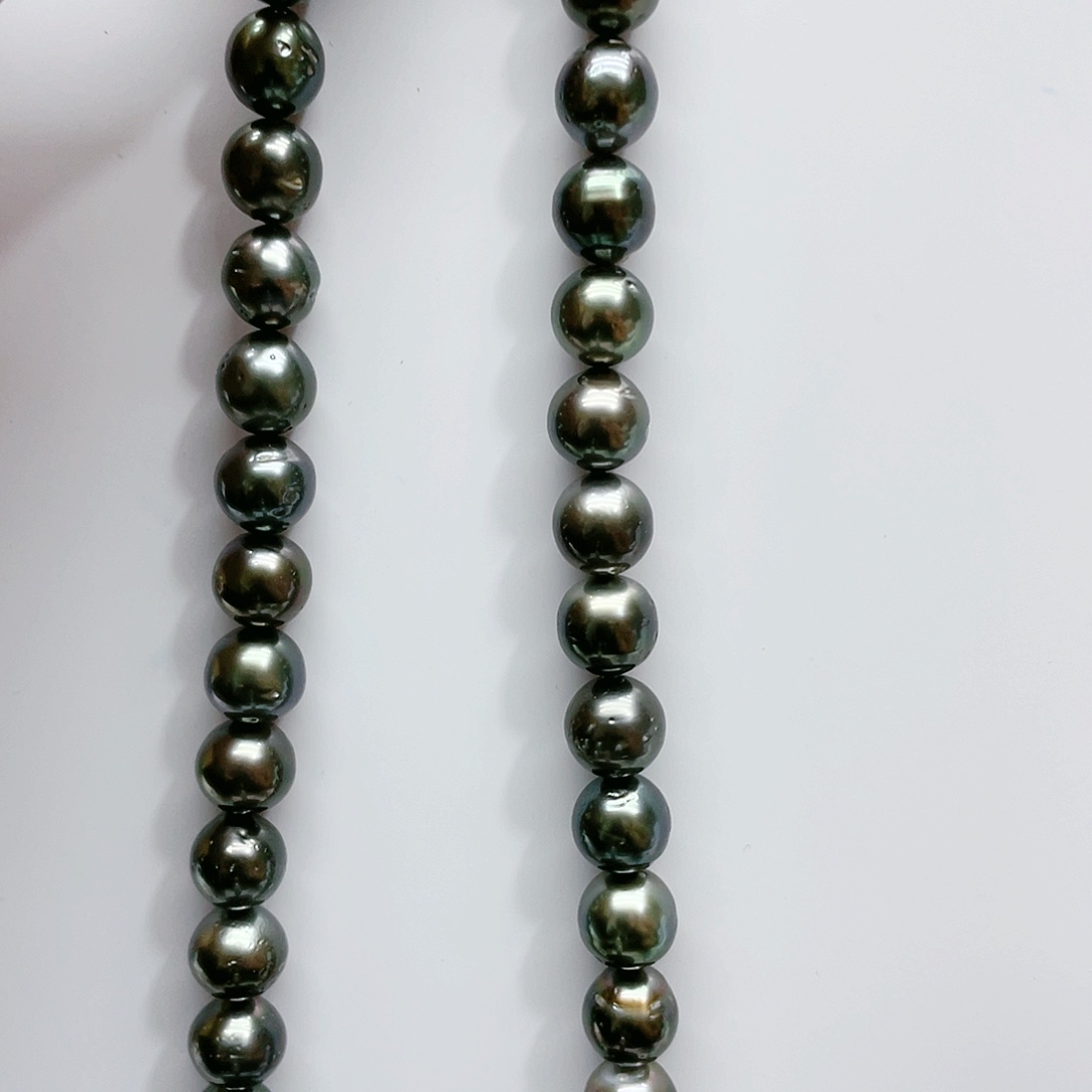 海水珍珠颈饰银S925镶嵌