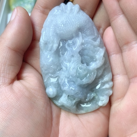 翡翠颈饰未镶嵌娜****.天然缅甸翡翠a货