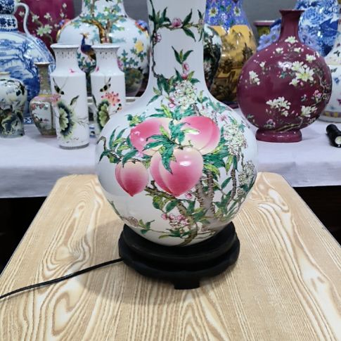 瓶景德镇手工手绘陶瓷