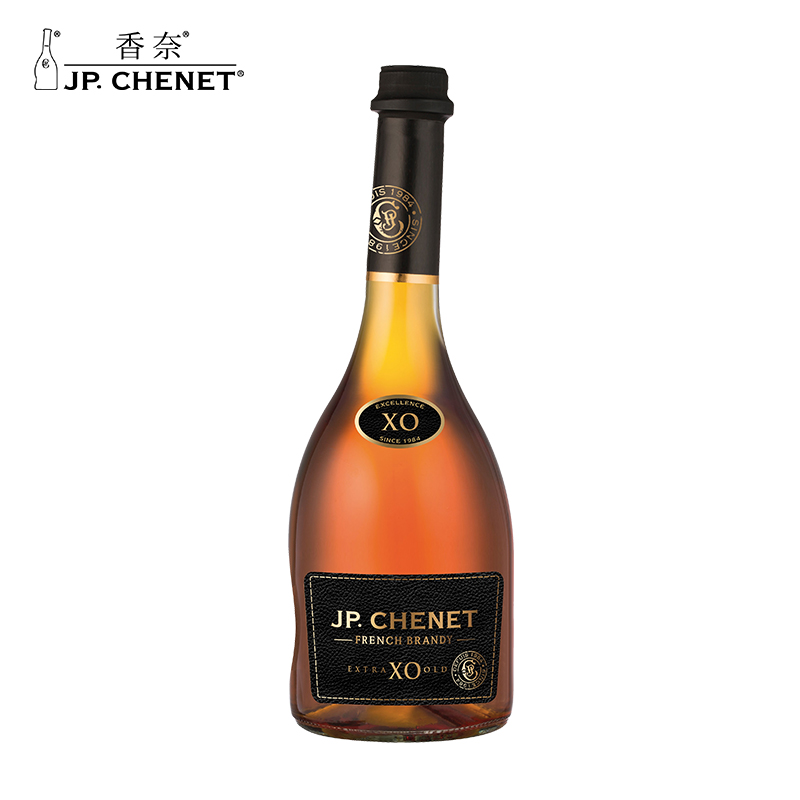 香奈（J.P.CHENET）白兰地XO歪脖子酒700mL法国原瓶进口洋酒微醺