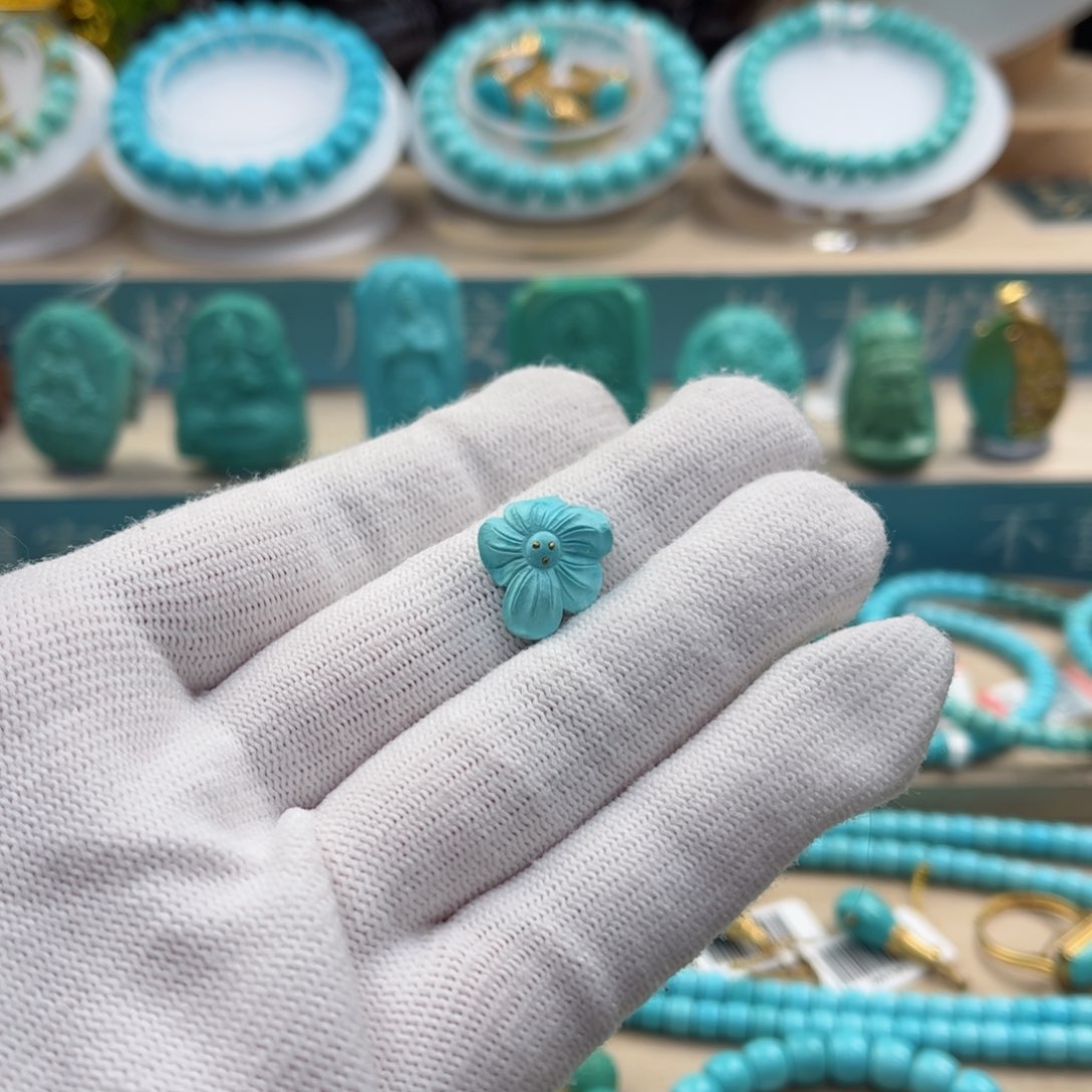 绿松石珠宝奇石未镶嵌