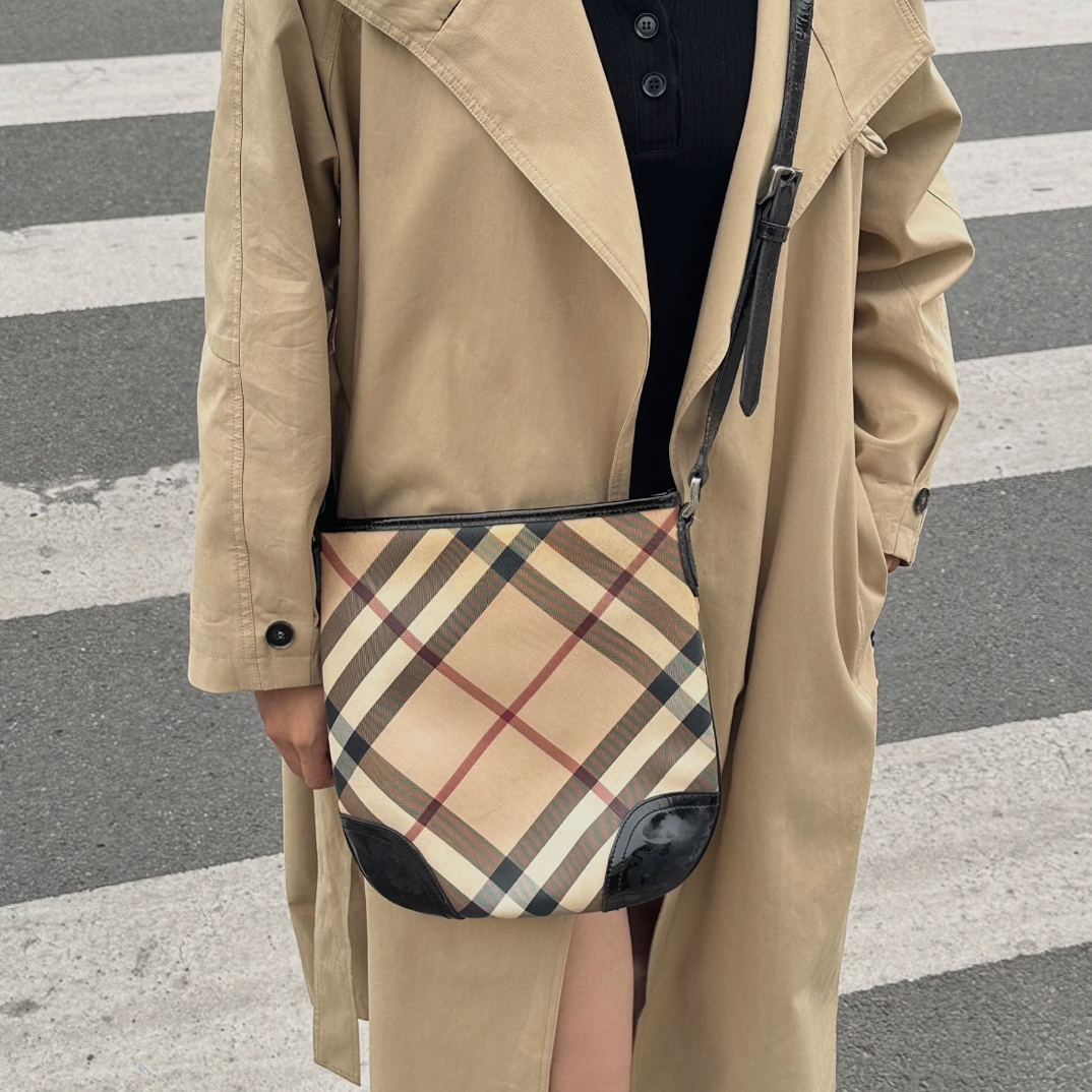 95新 BURBERRY/博柏利 95新 BURBERRY/博柏利 95新经典斜格纹