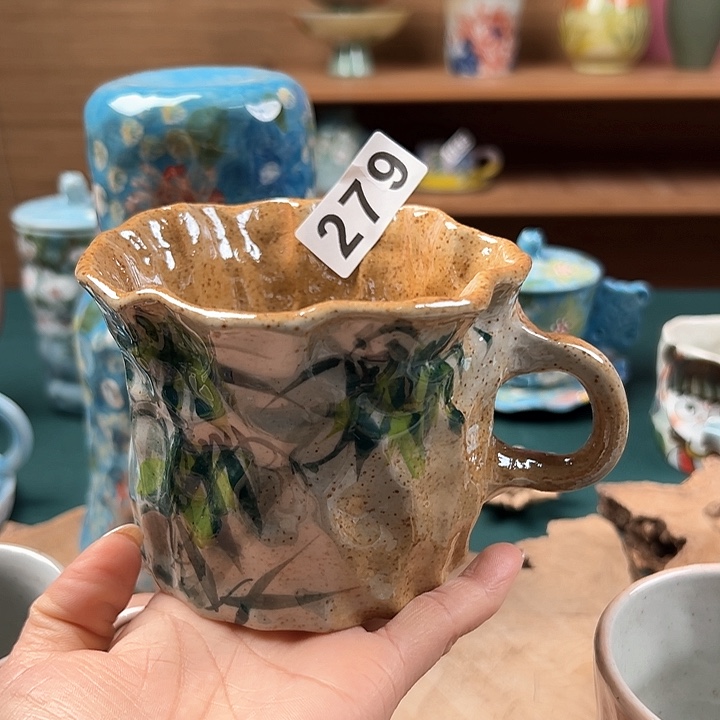 杯景德镇陶瓷手绘茶具279