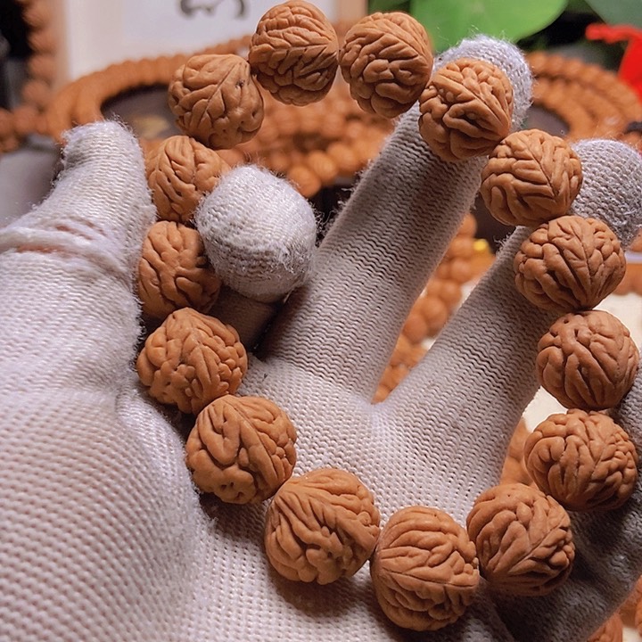 手串桃核建*龙纹桃核