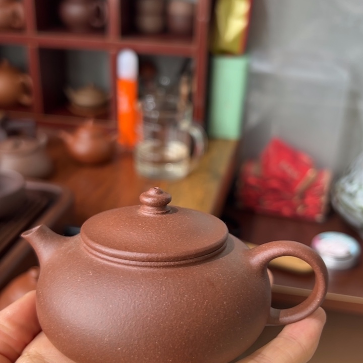 茶壶紫砂寒江120cc