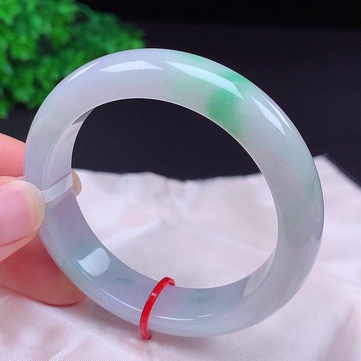 翡翠未镶嵌手镯52圈口432503