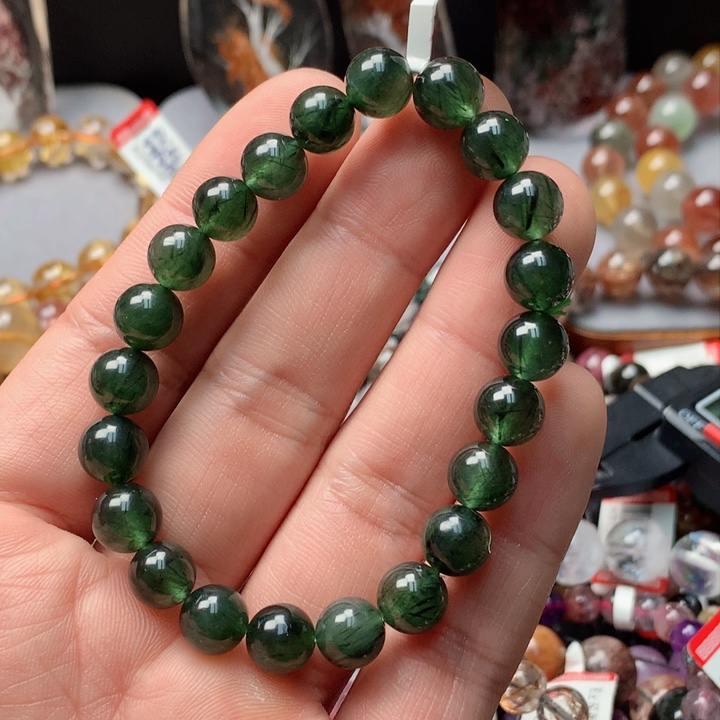 水晶手串未镶嵌天然