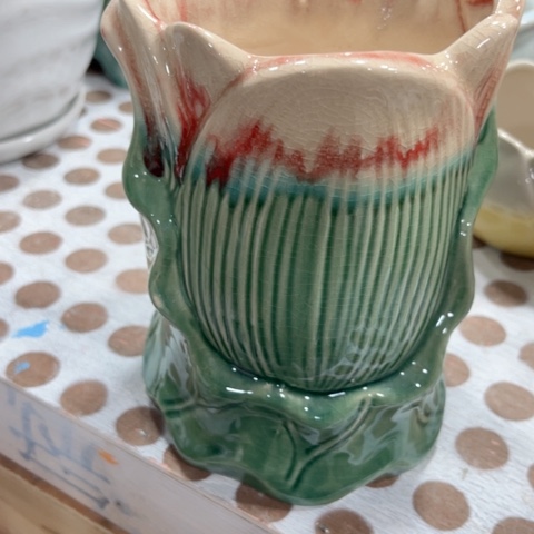 红陶口径不清楚问客服