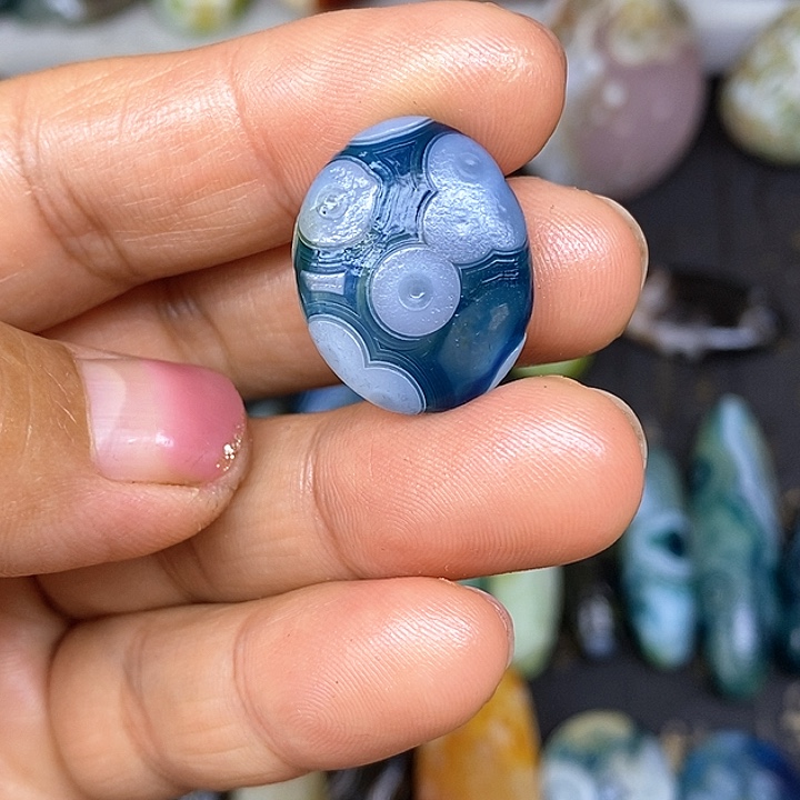 花眼玛瑙奇石饰品